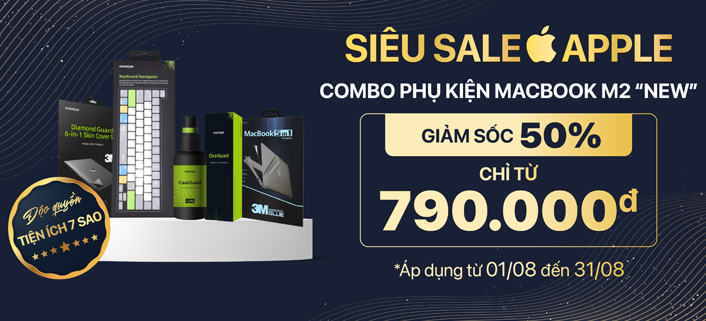 Combo phụ kiện Macbook M2